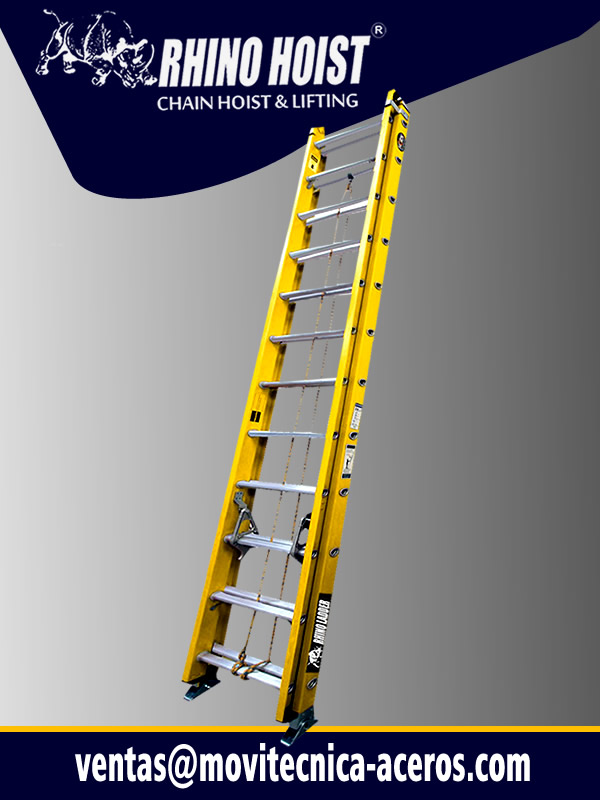 Escalera Telescópicas De Fibra De Vidrio